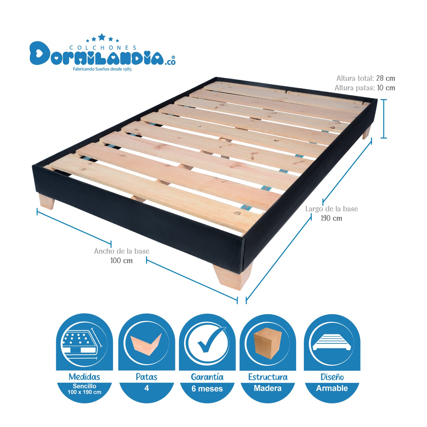 Base Cama Armable