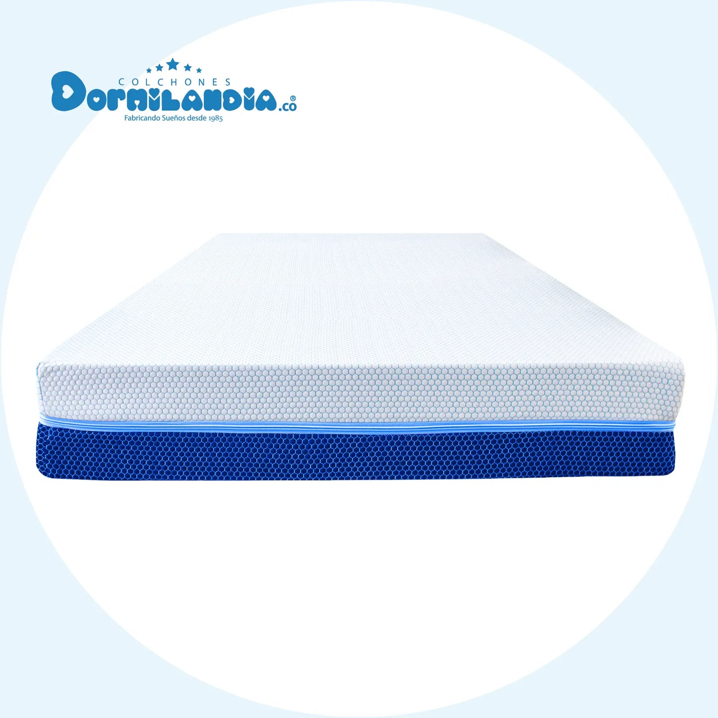 Colchón Espumado Multisleep Enrollado En Tula Confortable