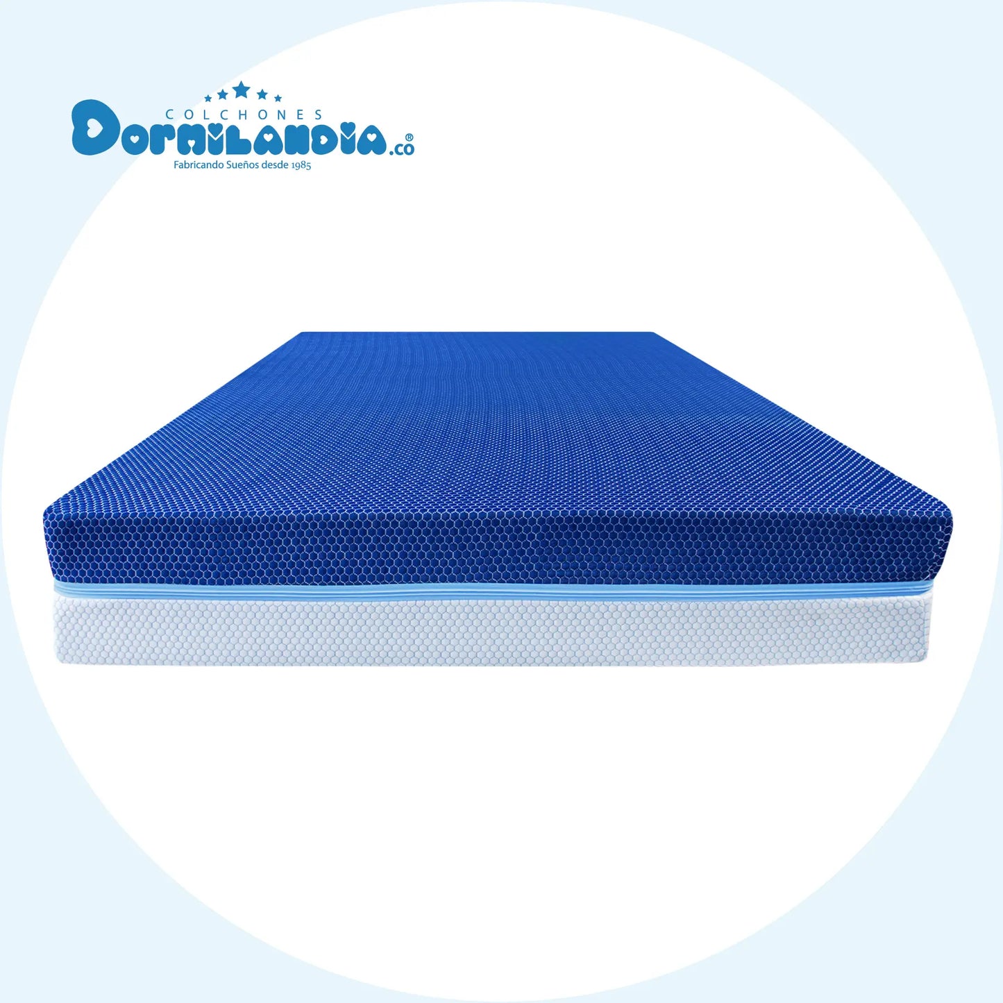 Colchón Espumado Multisleep Enrollado En Tula Confortable