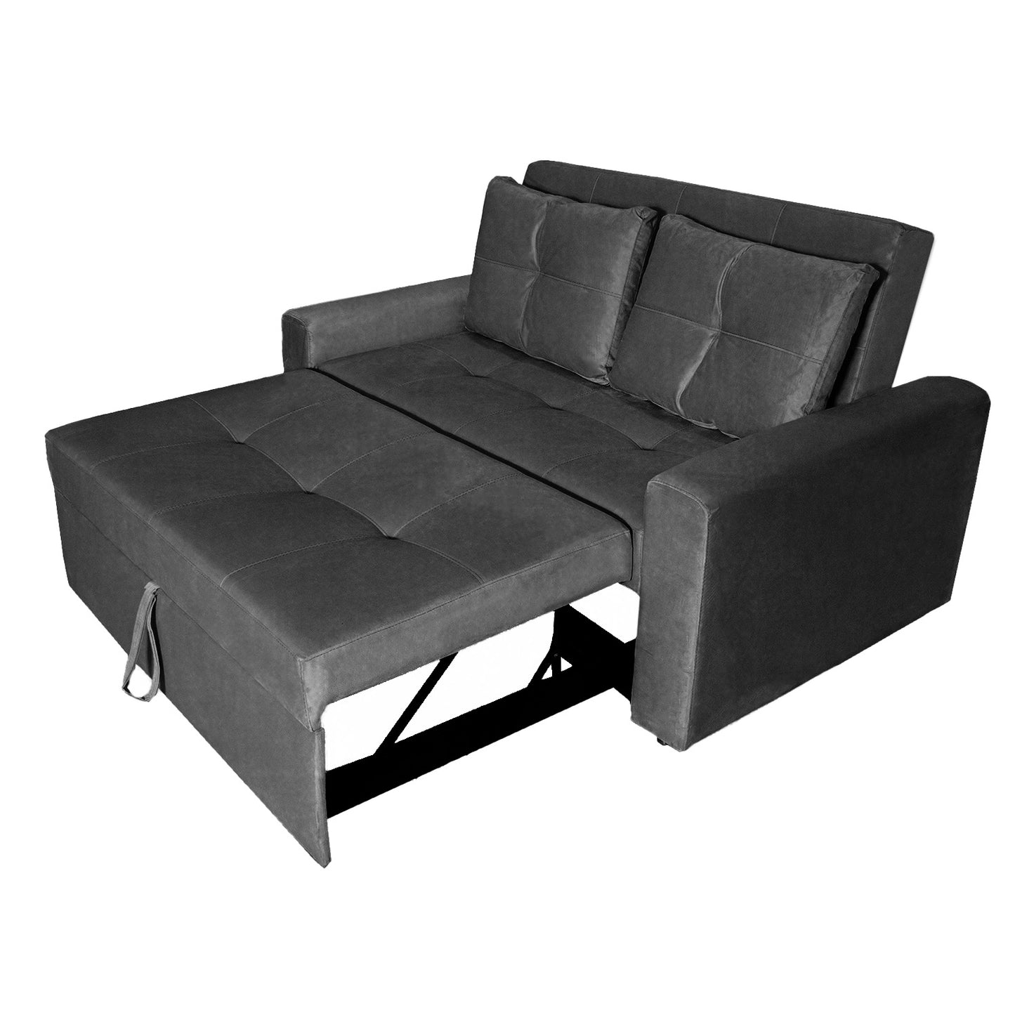 Sofá Cama Germano 3 Posiciones + 2 Cojines