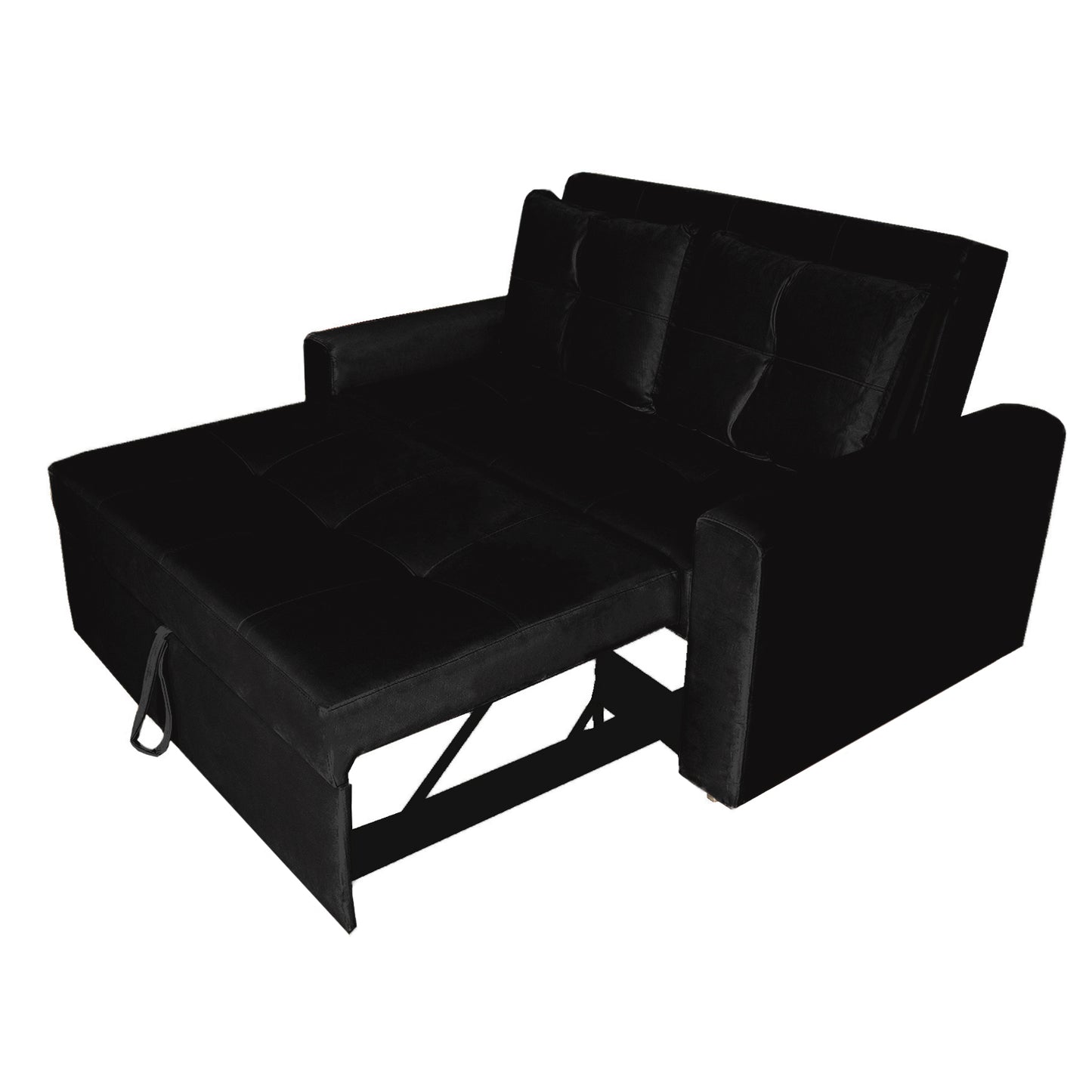 Sofá Cama Germano 3 Posiciones + 2 Cojines