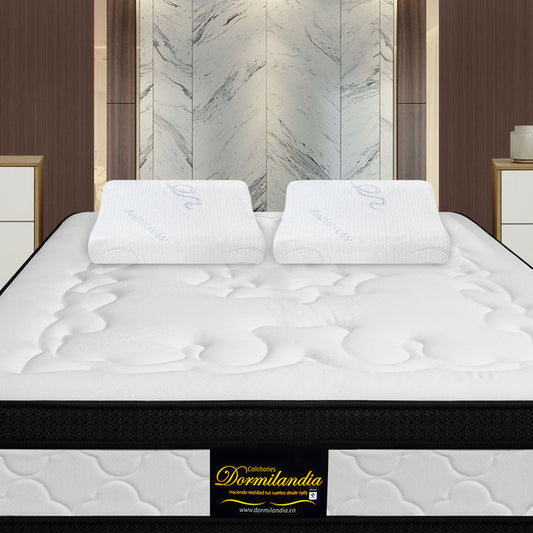 Set X2 Almohada Viscoelástica Masajeadora
