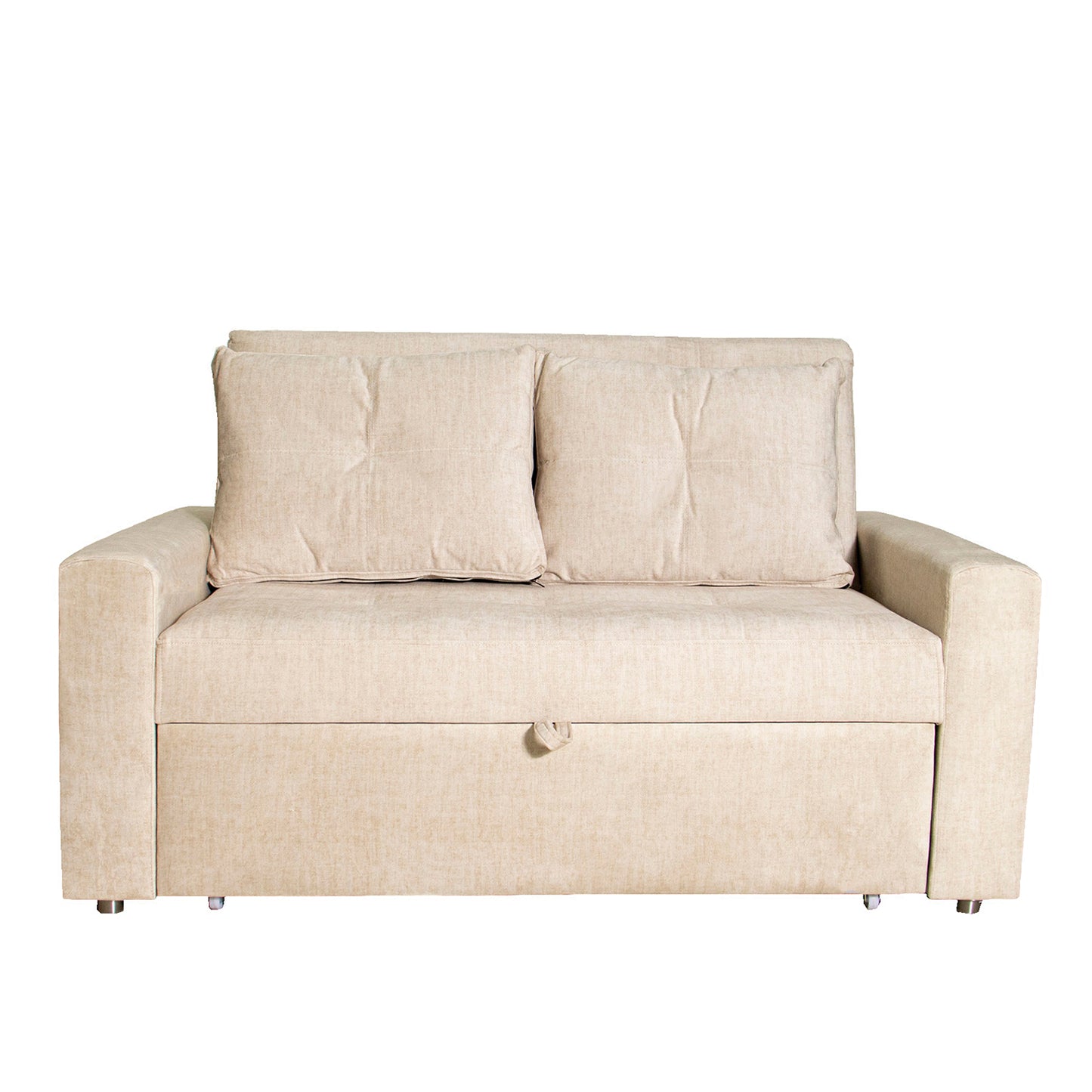 Sofá Cama Germanos 3 Posiciones + 2 Cojines