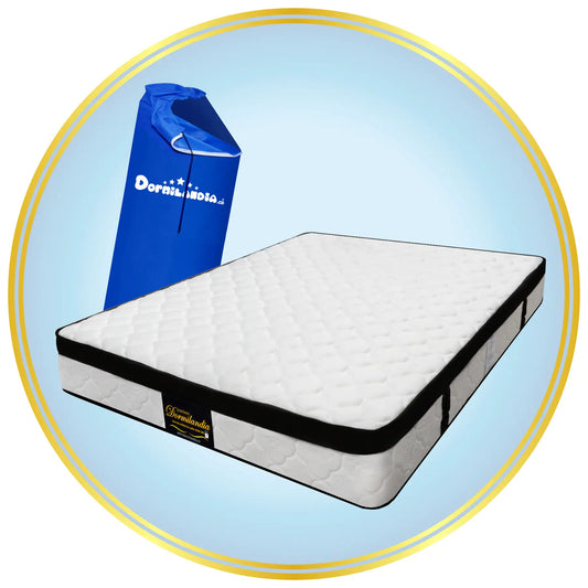 Colchón Resortado Versalles Enrollado En Tula Confortable