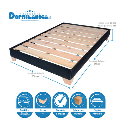 Base Cama Armable