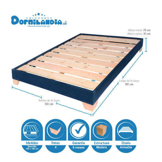 Base Cama Armable