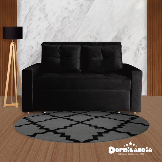 Sofá Cama Germano 3 Posiciones + 2 Cojines