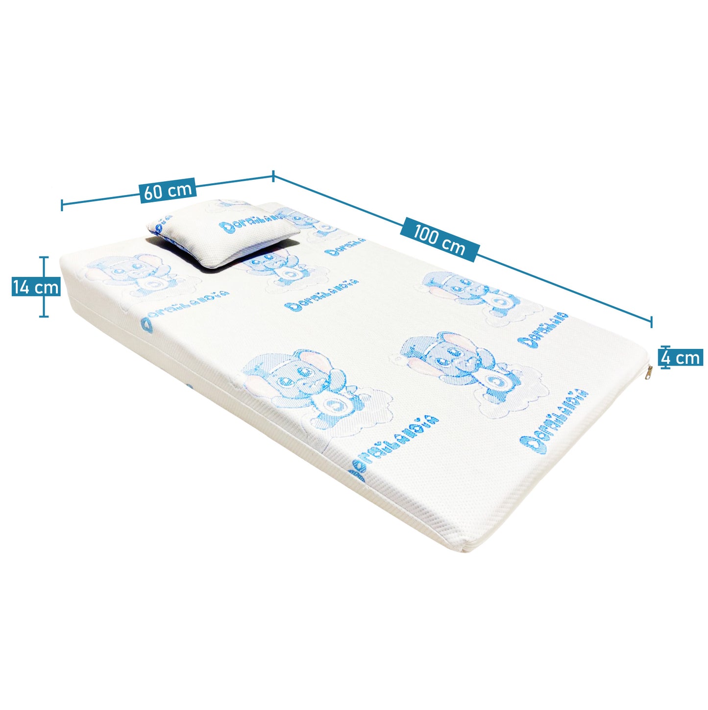 Colchoneta Antirreflujo Tela De Niños