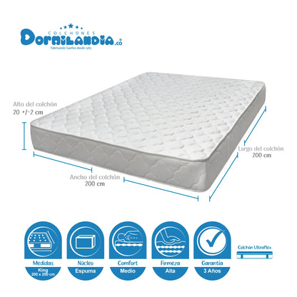Colchón Espumado Ultraflex