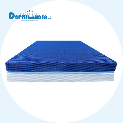 Colchón Espumado Multisleep Enrollado En Tula Confortable