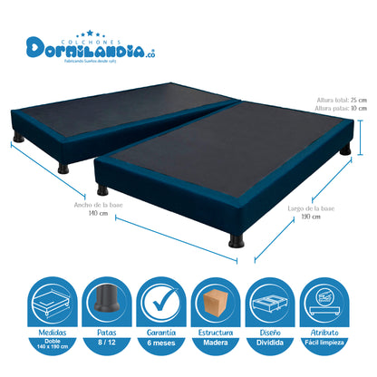 Base Cama Dividida