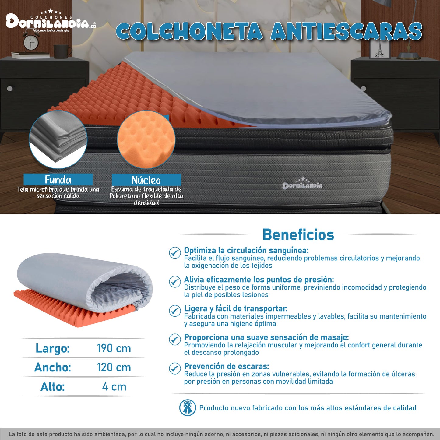 Colchoneta Antiescaras