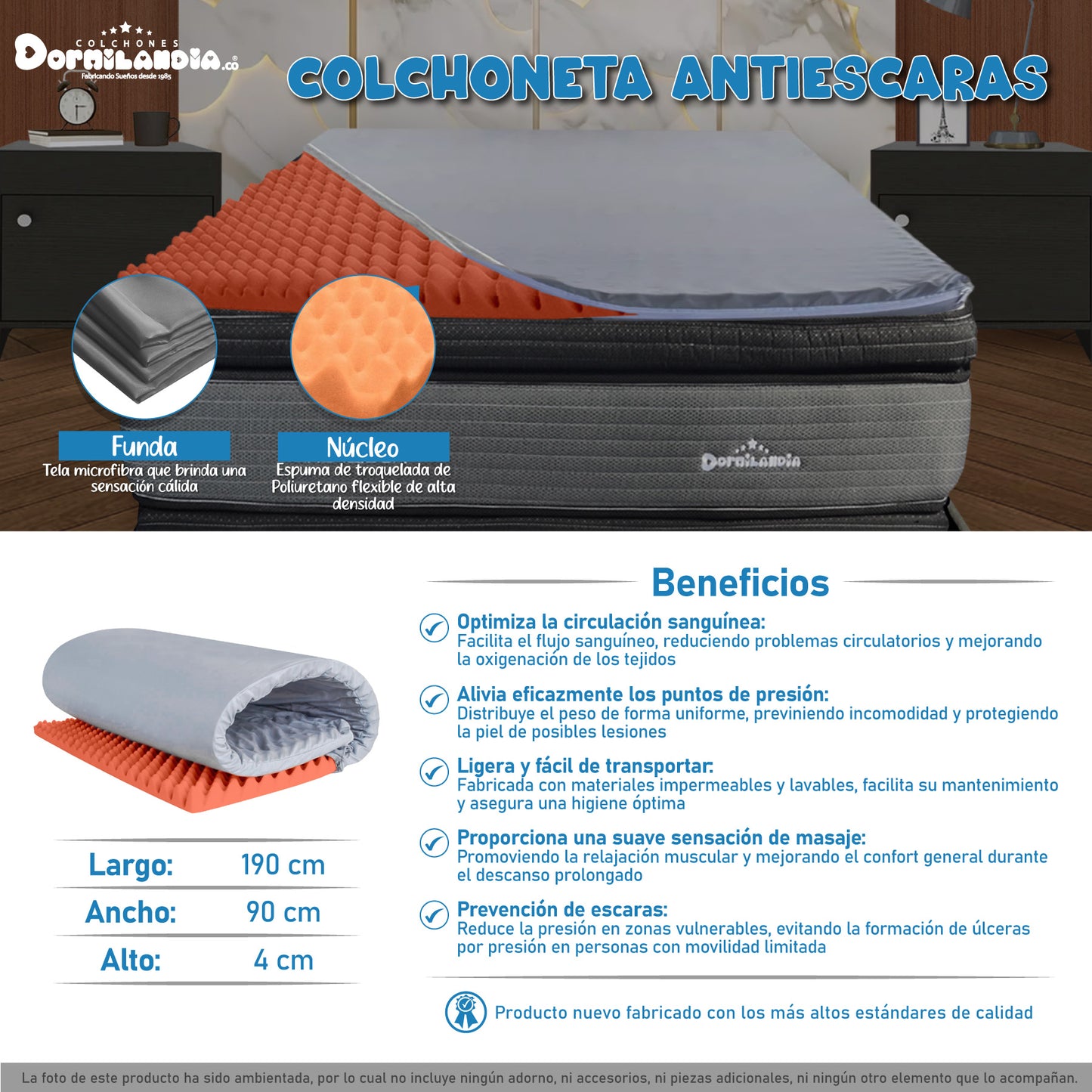 Colchoneta Antiescaras