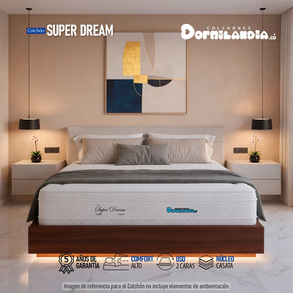 Colchón Espumado Super Dream Plus
