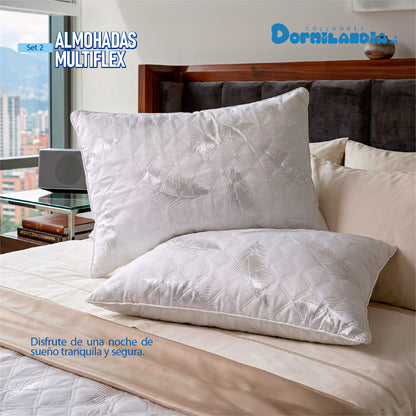 Set X2 Almohadas Multiflex
