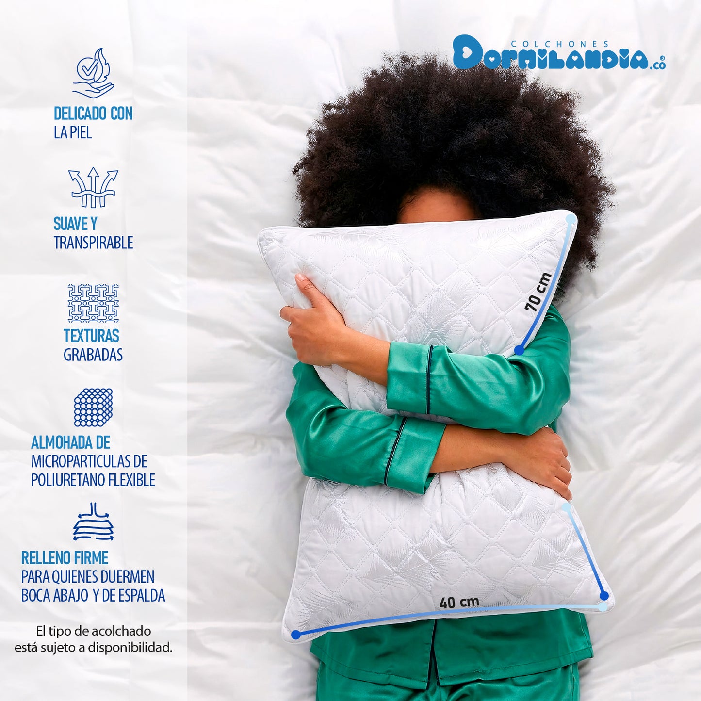 Set X2 Almohadas Multiflex