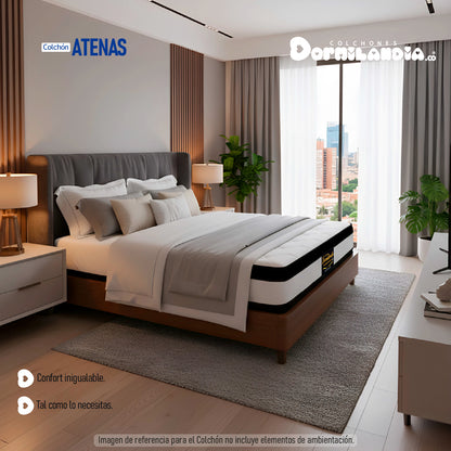 Colchón Resortado Atenas King