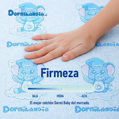 Colchón Dormibaby Elefante de Niños Espumado Enrollado en Tula Confortable