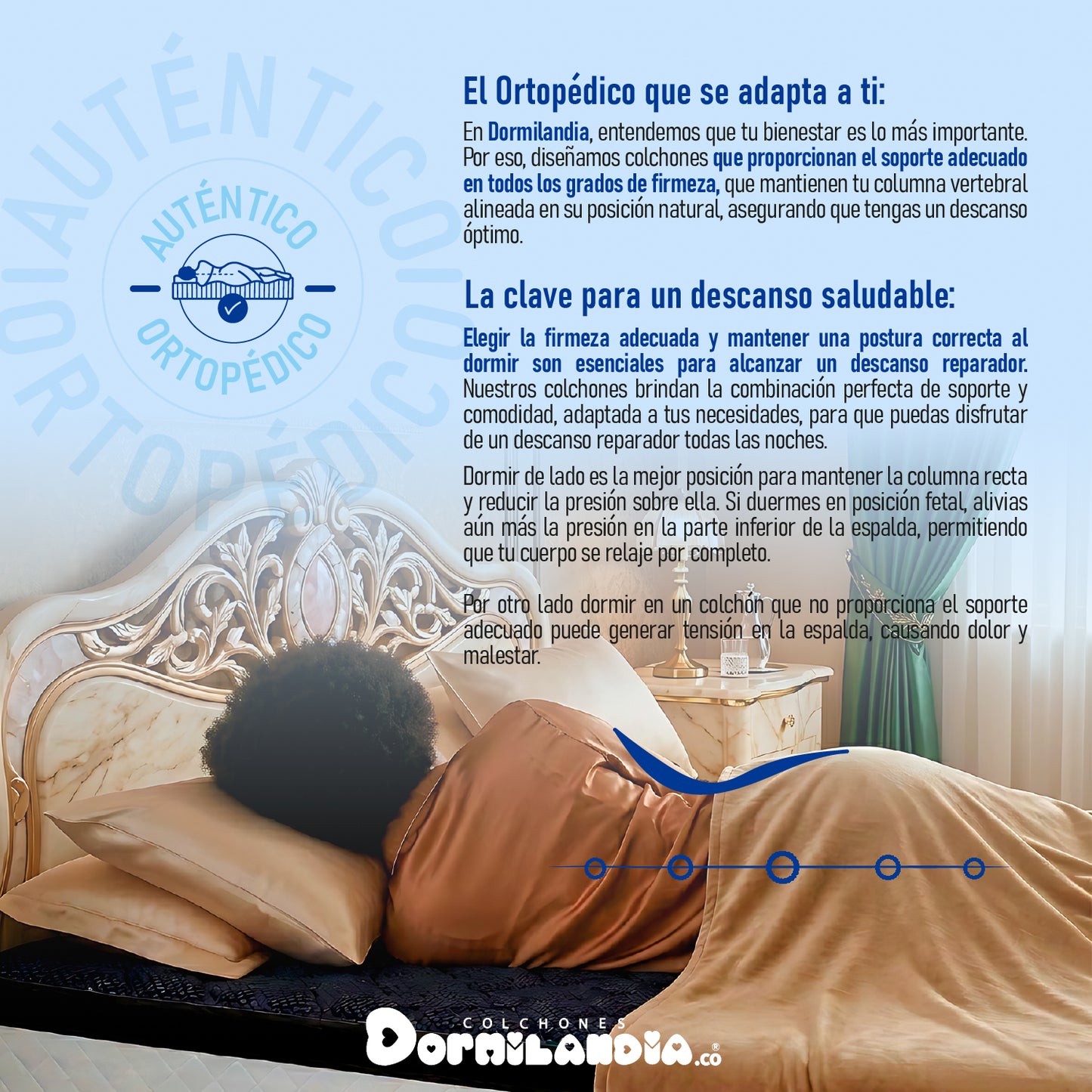 Colchón Resortado Hibrido Doble Sensación