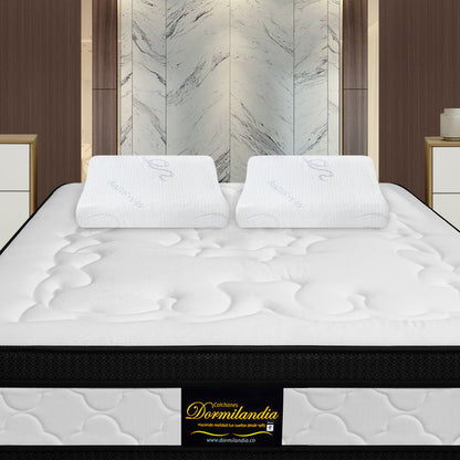 Set X2 Almohada Viscoelástica Masajeadora