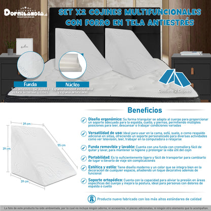 Set X2 Cojín Multifuncional