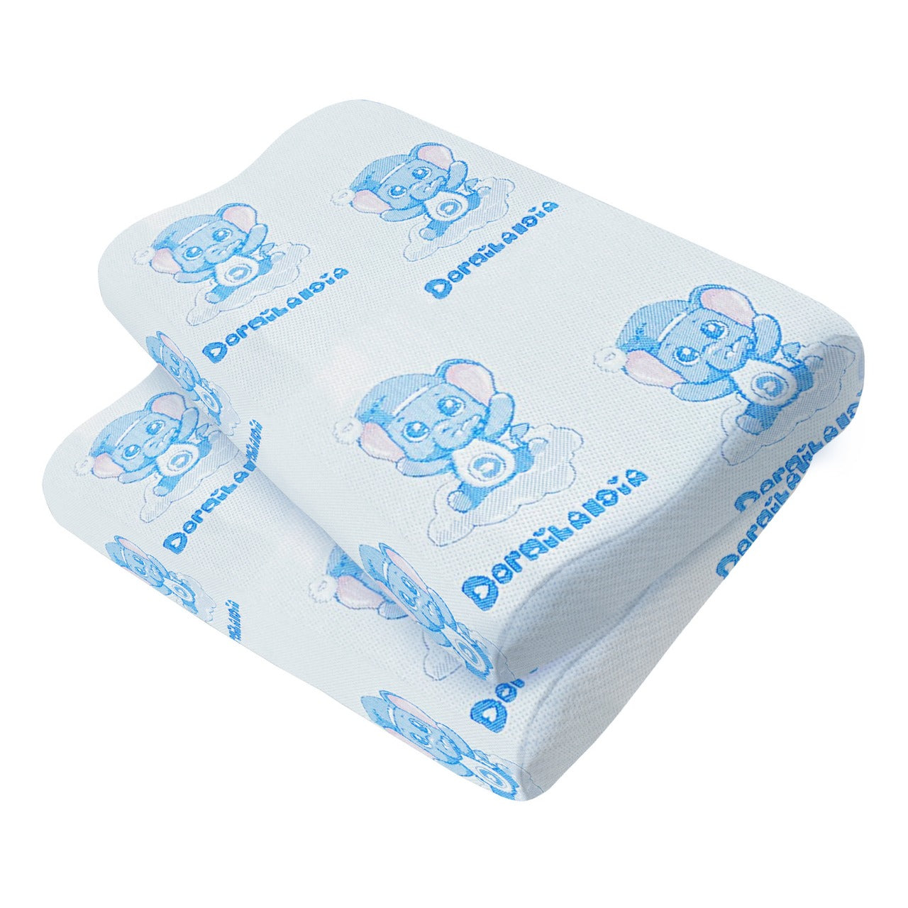 Set X2 Almohadas Niños En Espuma Con Memoria