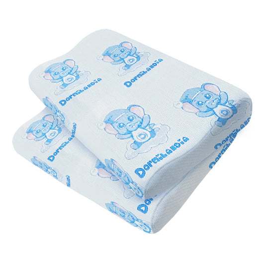 Set X2 Almohadas Niños En Espuma Con Memoria